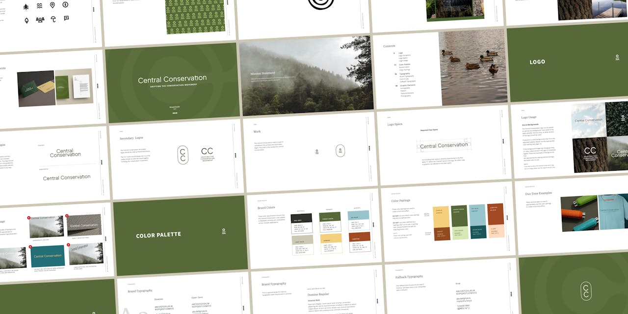 Central Conservation — Brand guidelines
