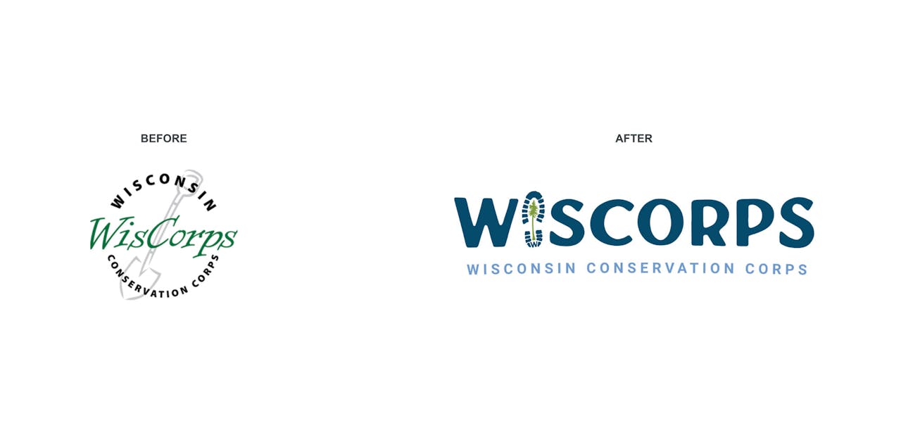 WisCorps — Identity, before and after